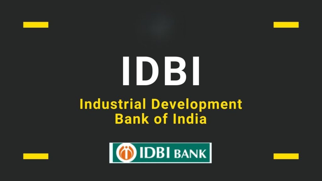 IDBI Bank Full Form