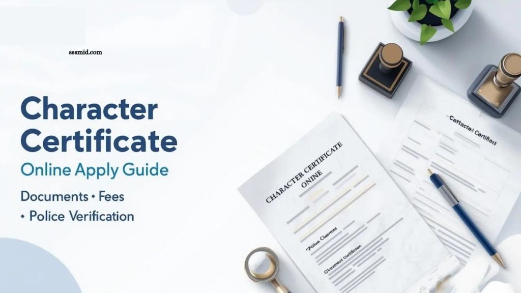 Character Certificate Online Application Guide