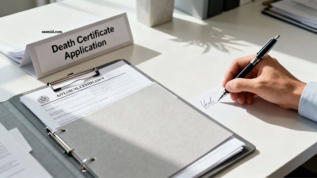 Death Certificate Online Application Guide